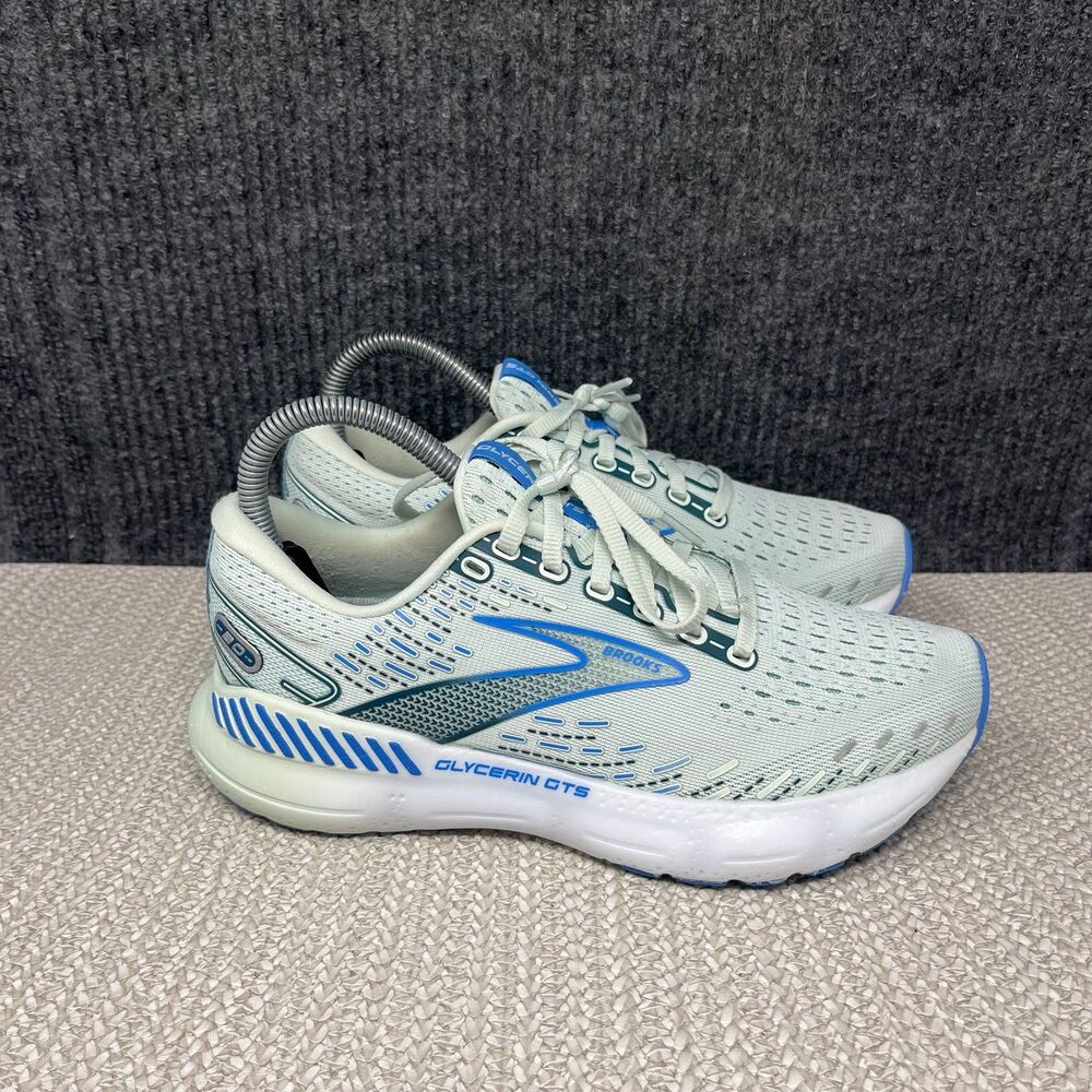 Brooks Glycerin GTS 20 Blue Glass Marina Legion Running Shoes Women’s 7 B